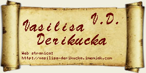 Vasilisa Derikučka vizit kartica